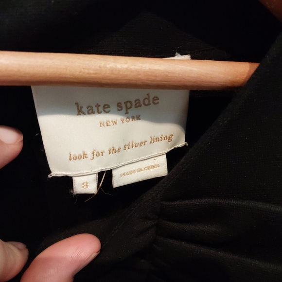 Kate Spade Black Dress, Size 8 - Picture 4 of 5